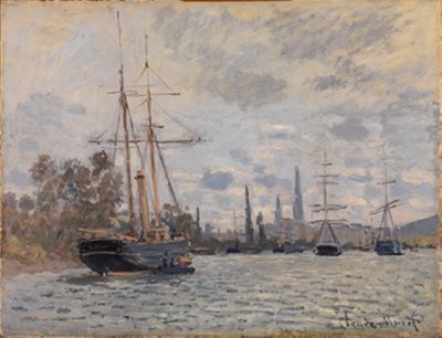 Claude Monet - Die Seine bei Rouen