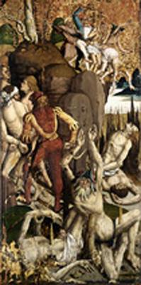 Meister der Blaubeurer Kreuzigung - Martyrium des Heiligen Achatius mit den zehntausend Christen