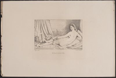 Francois Séraphin Delpech - Odalisque