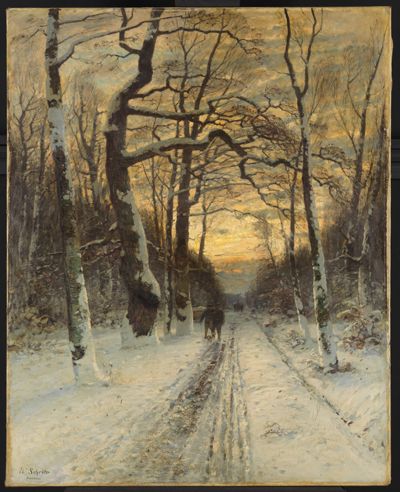 Wilhelm Schroeter (1845) - Winterlandschaft