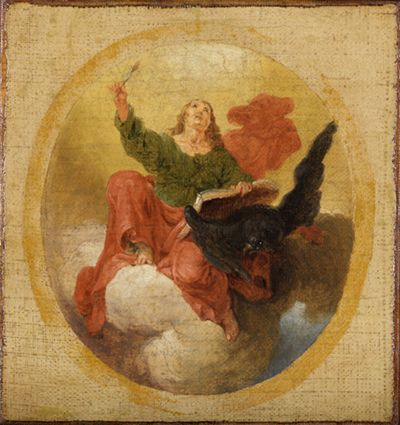 Januarius Zick - Der Evangelist Johannes