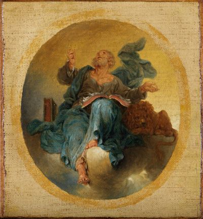 Januarius Zick - Der Evangelist Markus
