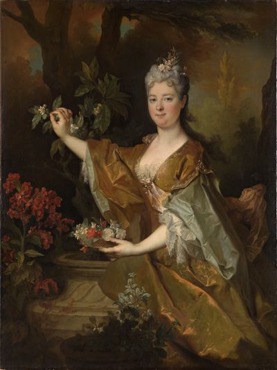 Nicolas de Largillierre - Bildnis einer Dame