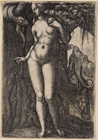 Heinrich Aldegrever - Eva (Adam und Eva)