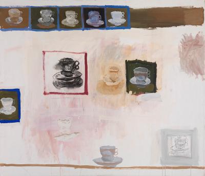 Peter Dreher - Stillleben mit Tassen II