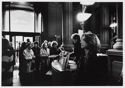 Barbara Klemm - Eingangsbereich der Kunsthalle Karlsruhe I