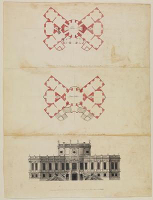 Domenico Egidio Rossi - Palais Althann in der Rossau in Wien