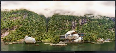 Dionisio González - Wittgensteins Cabin 10