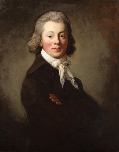 Anton Graff - Bildnis des Friedrich Gottlob Benno von Heynitz