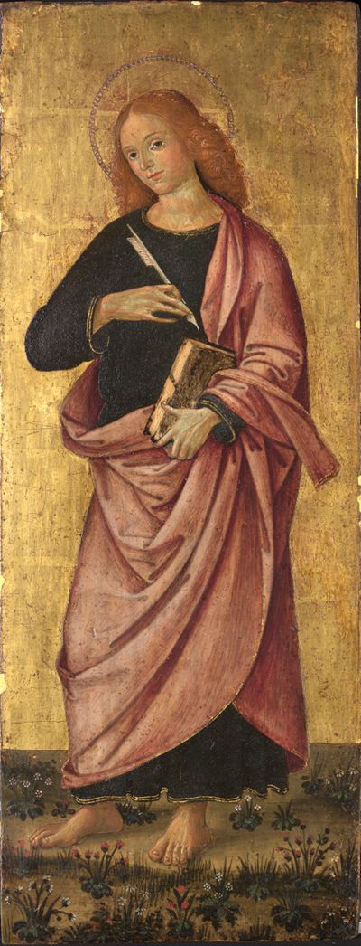 Antoniazzo Romano - Werkstatt - Johannes der Evangelist