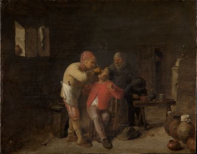 Adriaen Brouwer (Kopie?) - Der Zahnarzt