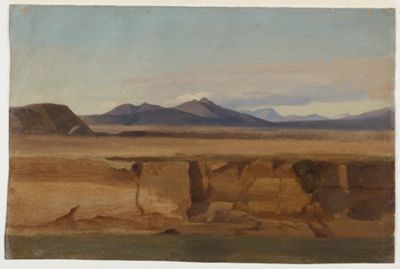 Wilhelm Klose - Karge bergige Landschaft