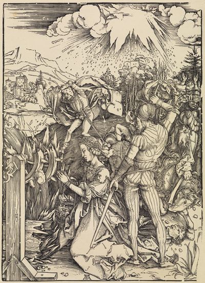 Albrecht Dürer - Die Marter der heiligen Katharina