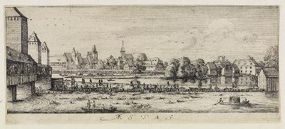Wenzel Hollar - Sommer: Der Badeplatz