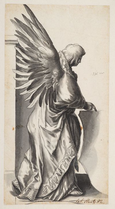 Joseph Heintz (1564) - Wappenhaltender Engel