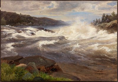 Georg Eduard Otto Saal - Der Labrafos bei Kongsberg